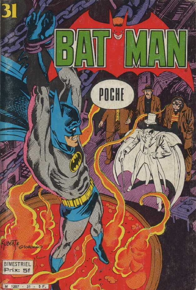 Scan de la Couverture Batman Poche n 31